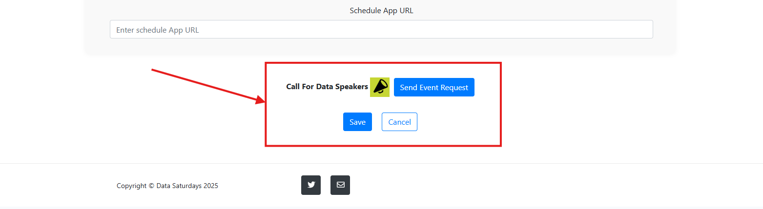 Save an Event image